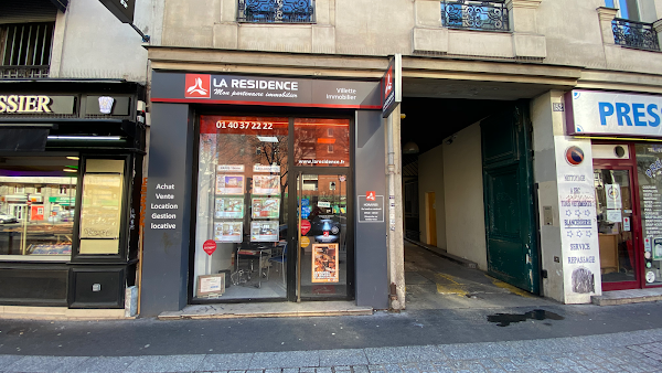 Avis clients La Résidence - Agence immobilière à Paris 19 152 Avenue de Flandre, 75019 Paris France  – AvisBizz