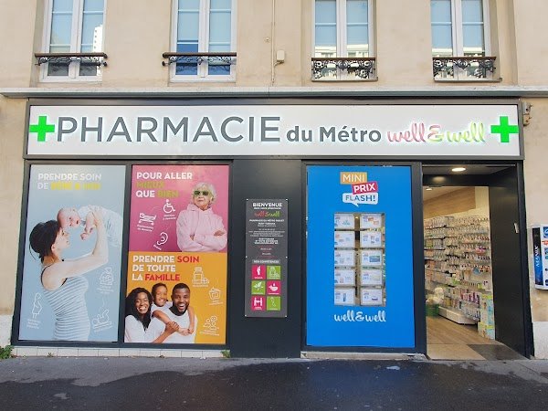 Avis clients 💊Pharmacie du Métro Riquet well&well💊 60 Avenue de Flandre, 75019 Paris France  – AvisBizz