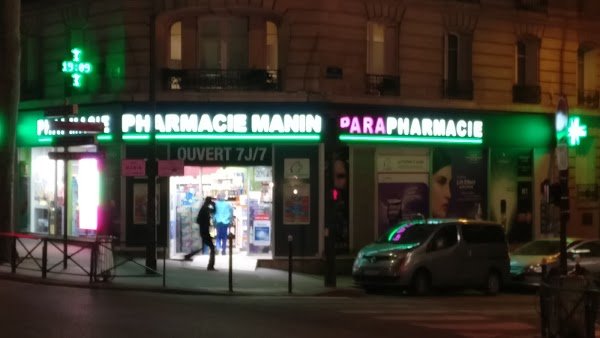 Avis clients 💊 Pharmacie Manin des Buttes-Chaumont (Paris19) 105 Rue Manin, 75019 Paris France  – AvisBizz