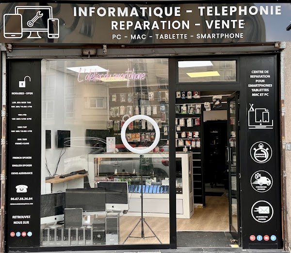 Avis clients Réparation smartphone, tablette et PC / Mac 167 Avenue Jean Lolive, 93500 Pantin France  – AvisBizz
