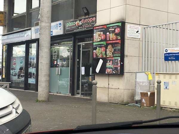 Avis clients Pizza Europe. 36 Avenue Frédéric Joliot-Curie, 95140 Garges-lès-Gonesse France  – AvisBizz