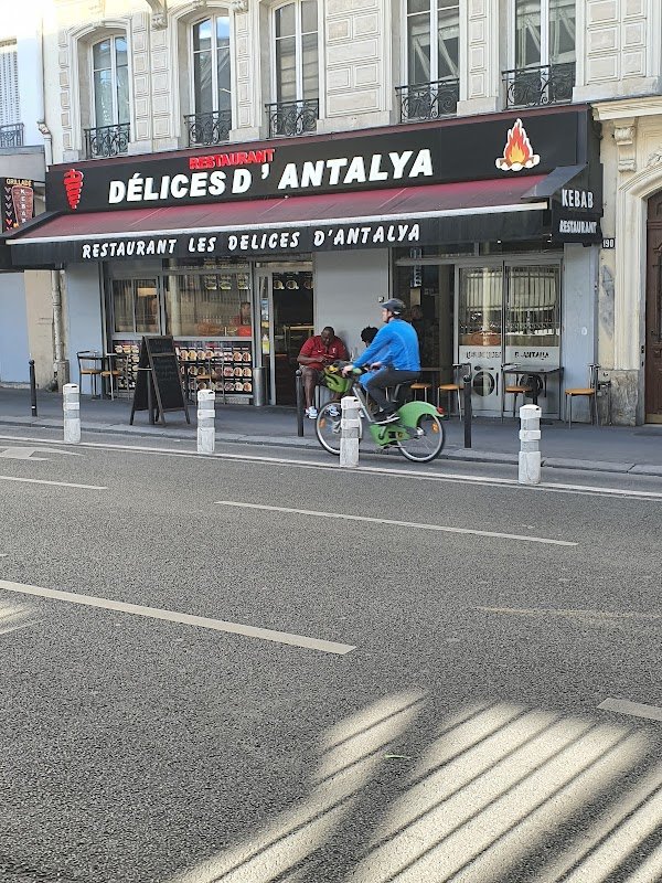 Avis clients Les Délices d'Antalya 190 Boulevard de la Villette, 75019 Paris France  – AvisBizz