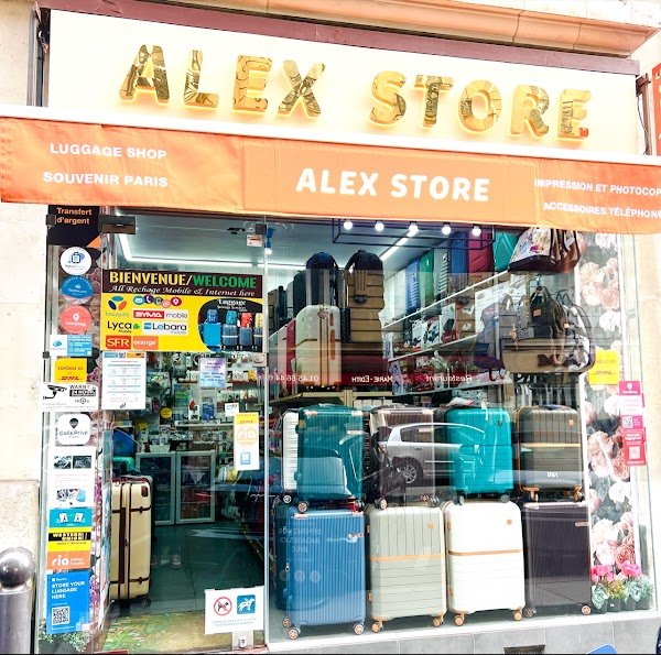 Avis clients Alex Store - Luggage Shop paris 33 Rue du Laos, 75015 Paris France  – AvisBizz
